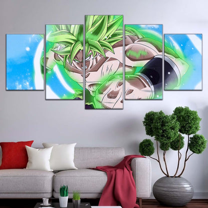 Dragon Ball Wall Art - DR5022 - Broly Unleashed - Dragon Ball Super - Dragon Ball Poster - Dragon Ball Canvas
