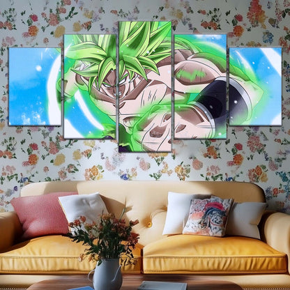Dragon Ball Wall Art - DR5022 - Broly Unleashed - Dragon Ball Super - Dragon Ball Poster - Dragon Ball Canvas