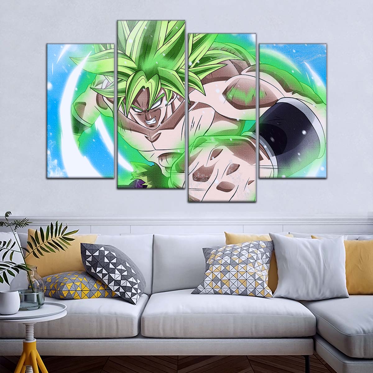 Dragon Ball Wall Art - DR5022 - Broly Unleashed - Dragon Ball Super - Dragon Ball Poster - Dragon Ball Canvas