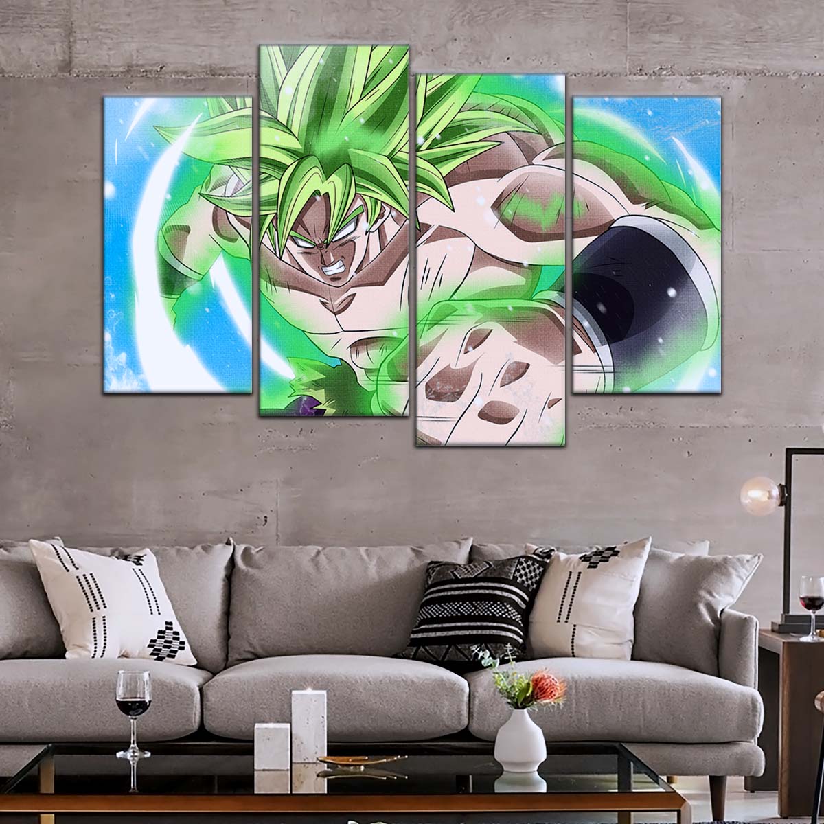 Dragon Ball Wall Art - DR5022 - Broly Unleashed - Dragon Ball Super - Dragon Ball Poster - Dragon Ball Canvas
