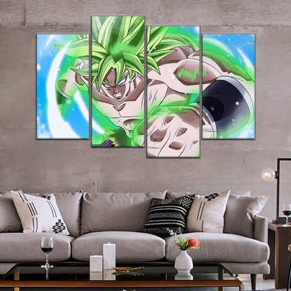 Dragon Ball Wall Art - DR5022 - Broly Unleashed - Dragon Ball Super - Dragon Ball Poster - Dragon Ball Canvas