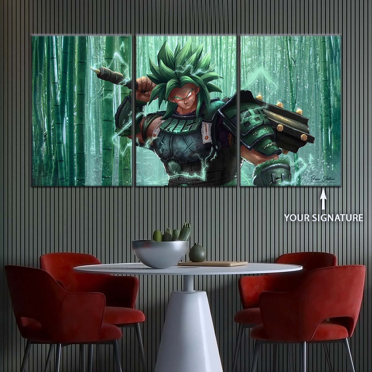 Dragon Ball Wall Art - DR5023 - Broly Unleashed Stunning- Dragon Ball Super - Dragon Ball Poster - Dragon Ball Canvas