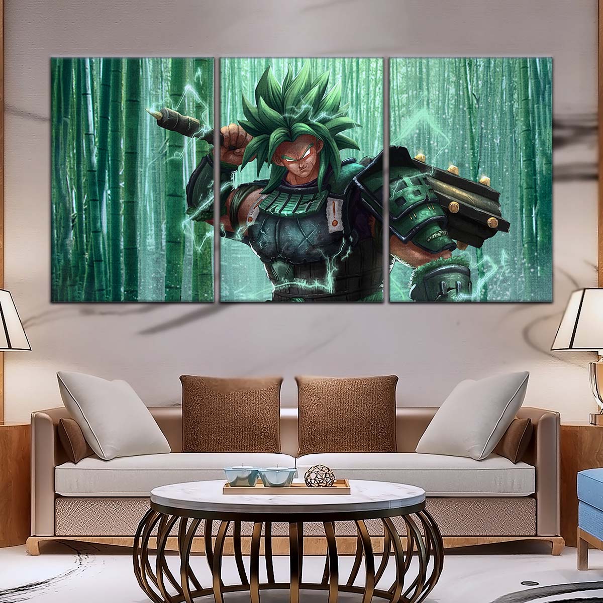 Dragon Ball Wall Art - DR5023 - Broly Unleashed Stunning- Dragon Ball Super - Dragon Ball Poster - Dragon Ball Canvas