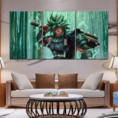 Dragon Ball Wall Art - DR5023 - Broly Unleashed Stunning- Dragon Ball Super - Dragon Ball Poster - Dragon Ball Canvas