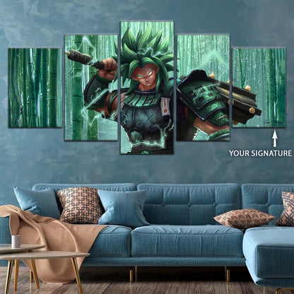 Dragon Ball Wall Art - DR5023 - Broly Unleashed Stunning- Dragon Ball Super - Dragon Ball Poster - Dragon Ball Canvas