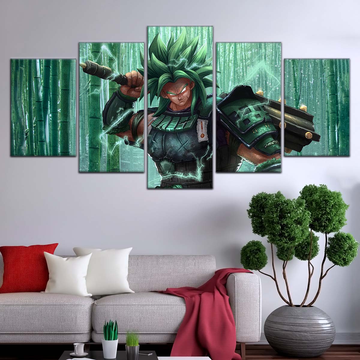 Dragon Ball Wall Art - DR5023 - Broly Unleashed Stunning- Dragon Ball Super - Dragon Ball Poster - Dragon Ball Canvas