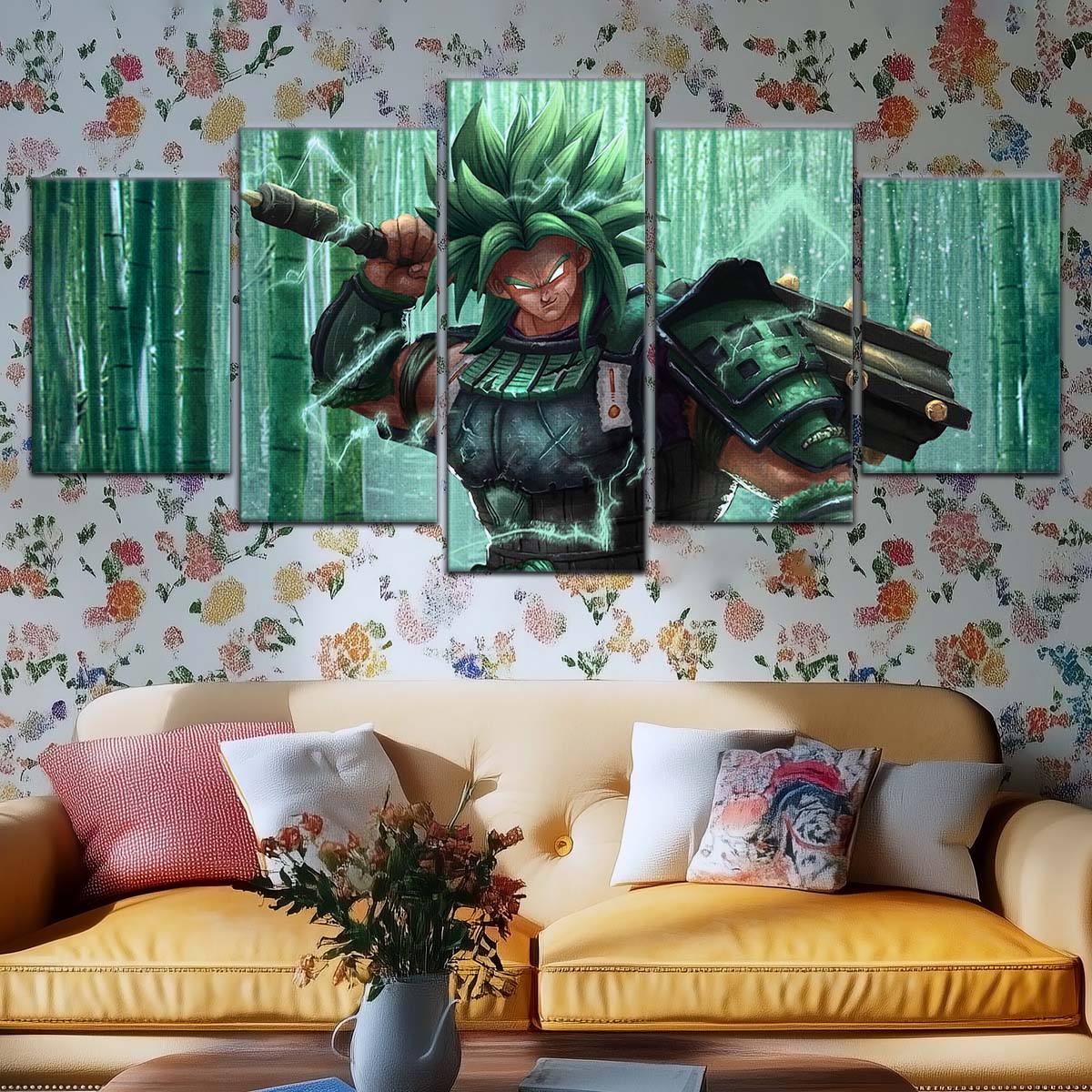 Dragon Ball Wall Art - DR5023 - Broly Unleashed Stunning- Dragon Ball Super - Dragon Ball Poster - Dragon Ball Canvas