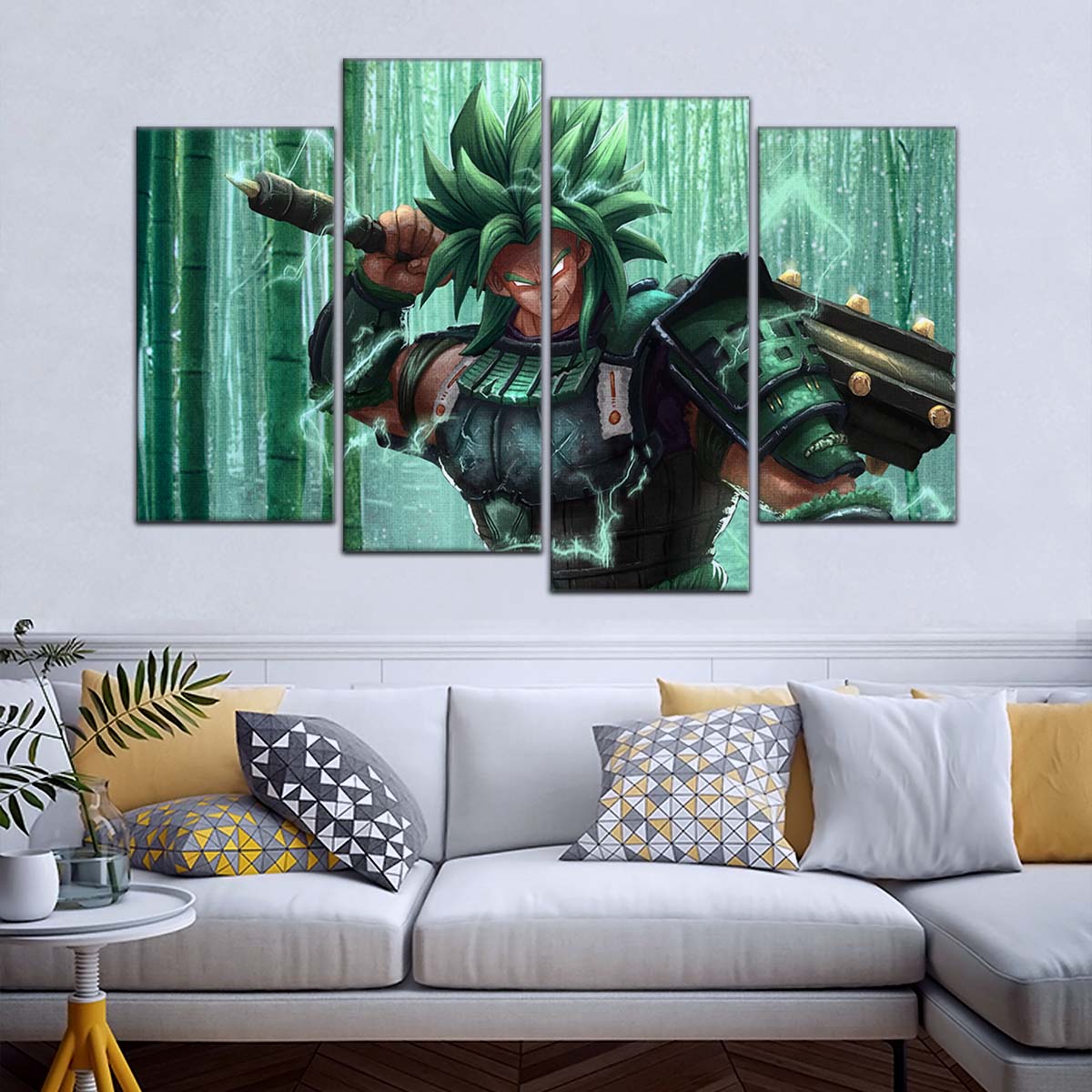 Dragon Ball Wall Art - DR5023 - Broly Unleashed Stunning- Dragon Ball Super - Dragon Ball Poster - Dragon Ball Canvas
