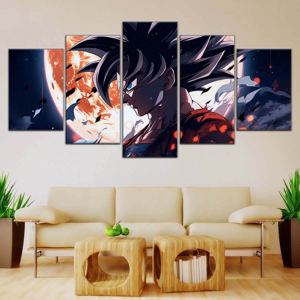 Dragon Ball Wall Art - DR5025 - Epic Goku - Dragon Ball Z - DBZ - Dragon Ball Poster - Dragon Ball Canvas