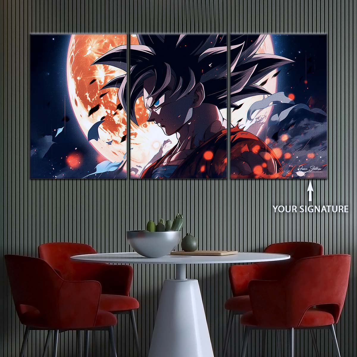 Dragon Ball Wall Art - DR5025 - Epic Goku - Dragon Ball Z - DBZ - Dragon Ball Poster - Dragon Ball Canvas