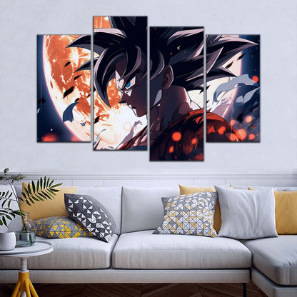 Dragon Ball Wall Art - DR5025 - Epic Goku - Dragon Ball Z - DBZ - Dragon Ball Poster - Dragon Ball Canvas