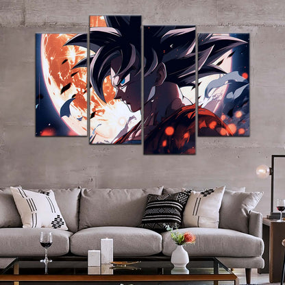Dragon Ball Wall Art - DR5025 - Epic Goku - Dragon Ball Z - DBZ - Dragon Ball Poster - Dragon Ball Canvas