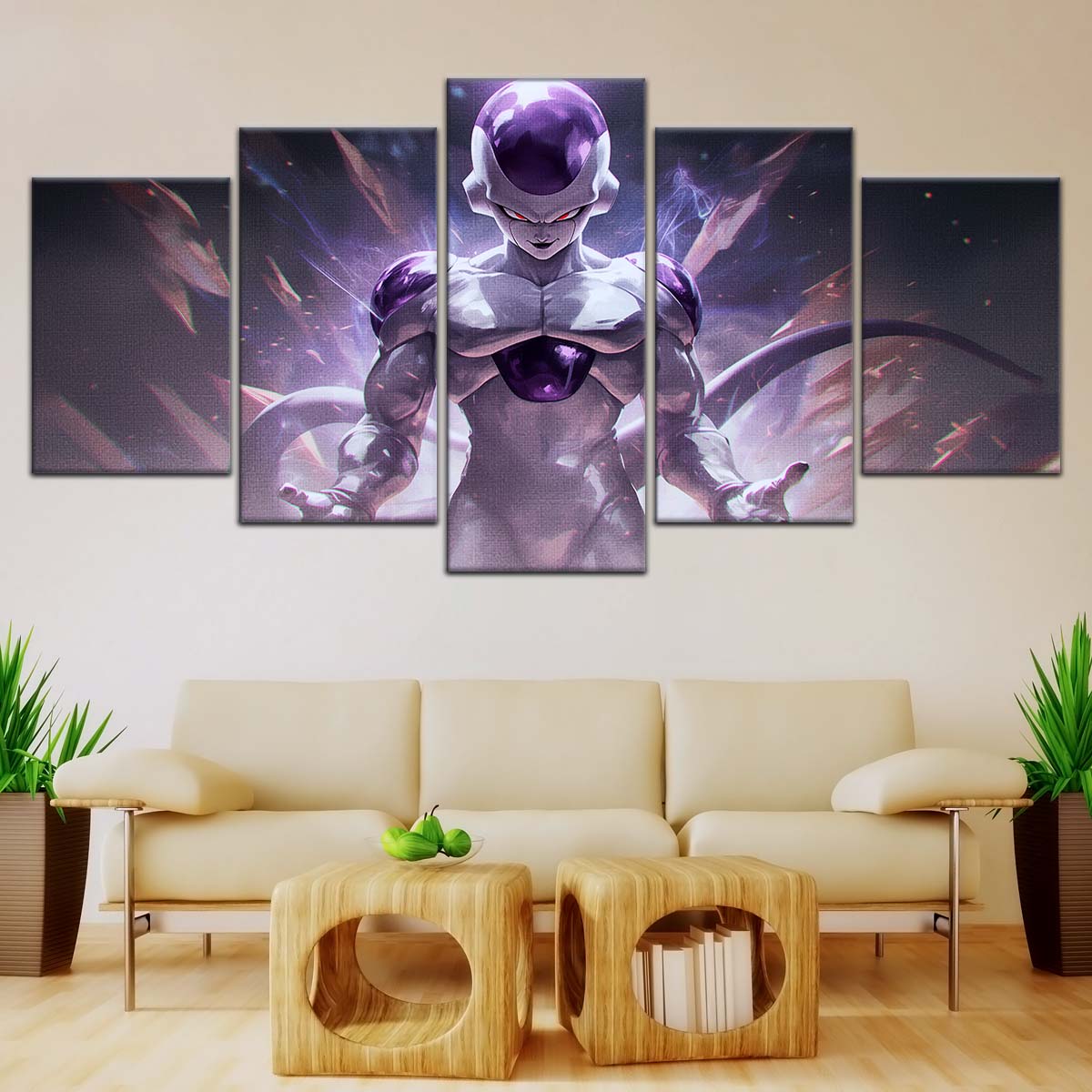 Dragon Ball Wall Art - DR5026 - Frieza Dominates - Dragon Ball Poster - Dragon Ball Canvas