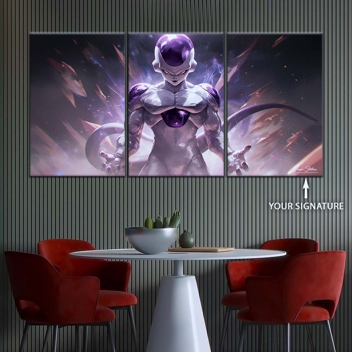 Dragon Ball Wall Art - DR5026 - Frieza Dominates - Dragon Ball Poster - Dragon Ball Canvas
