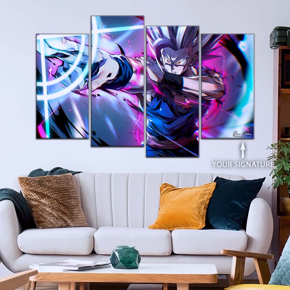 Dragon Ball Wall Art - DR5030 - Gohan - Dragon Ball Super Hero - Dragon Ball Poster - Dragon Ball Canvas