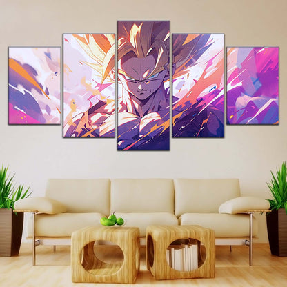 Dragon Ball Wall Art - DR5031 - Gohan - Super Saiyan - Dragon Ball Super Hero - Dragon Ball Poster - Dragon Ball Canvas