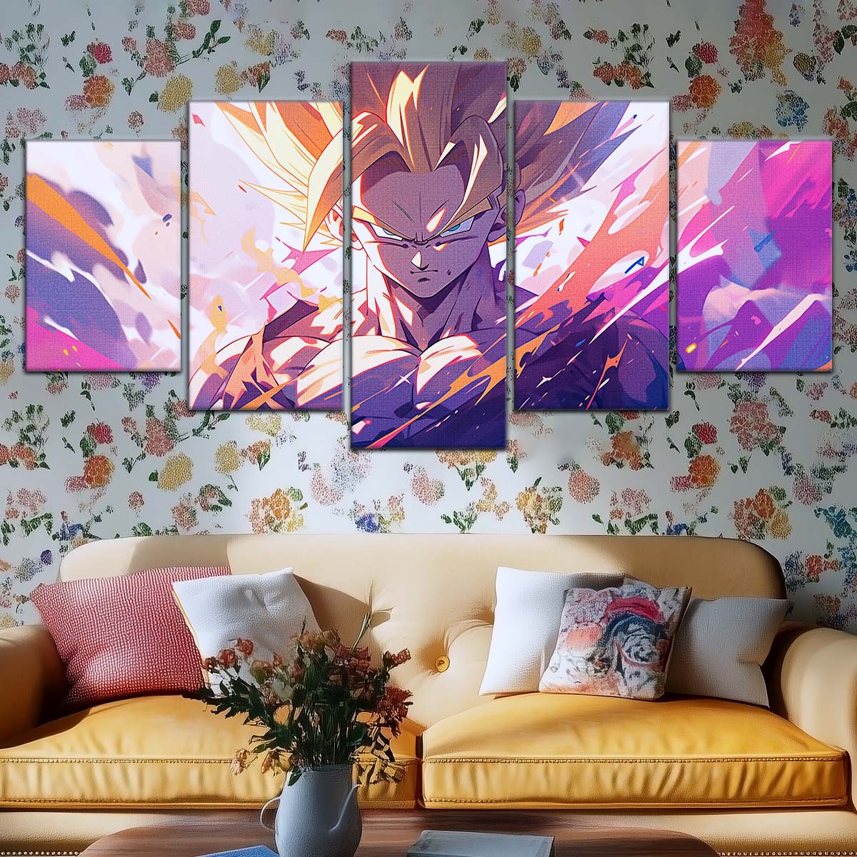 Dragon Ball Wall Art - DR5031 - Gohan - Super Saiyan - Dragon Ball Super Hero - Dragon Ball Poster - Dragon Ball Canvas
