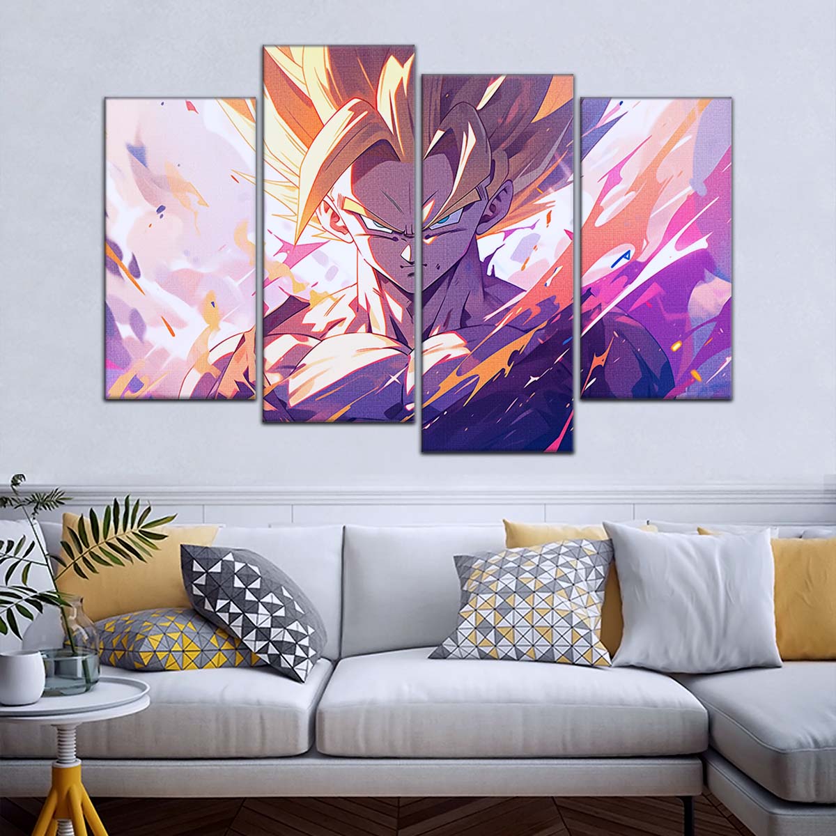 Dragon Ball Wall Art - DR5031 - Gohan - Super Saiyan - Dragon Ball Super Hero - Dragon Ball Poster - Dragon Ball Canvas