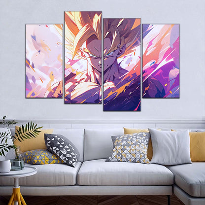 Dragon Ball Wall Art - DR5031 - Gohan - Super Saiyan - Dragon Ball Super Hero - Dragon Ball Poster - Dragon Ball Canvas