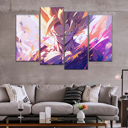 Dragon Ball Wall Art - DR5031 - Gohan - Super Saiyan - Dragon Ball Super Hero - Dragon Ball Poster - Dragon Ball Canvas
