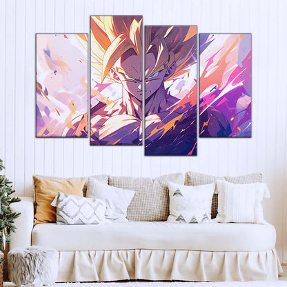 Dragon Ball Wall Art - DR5031 - Gohan - Super Saiyan - Dragon Ball Super Hero - Dragon Ball Poster - Dragon Ball Canvas