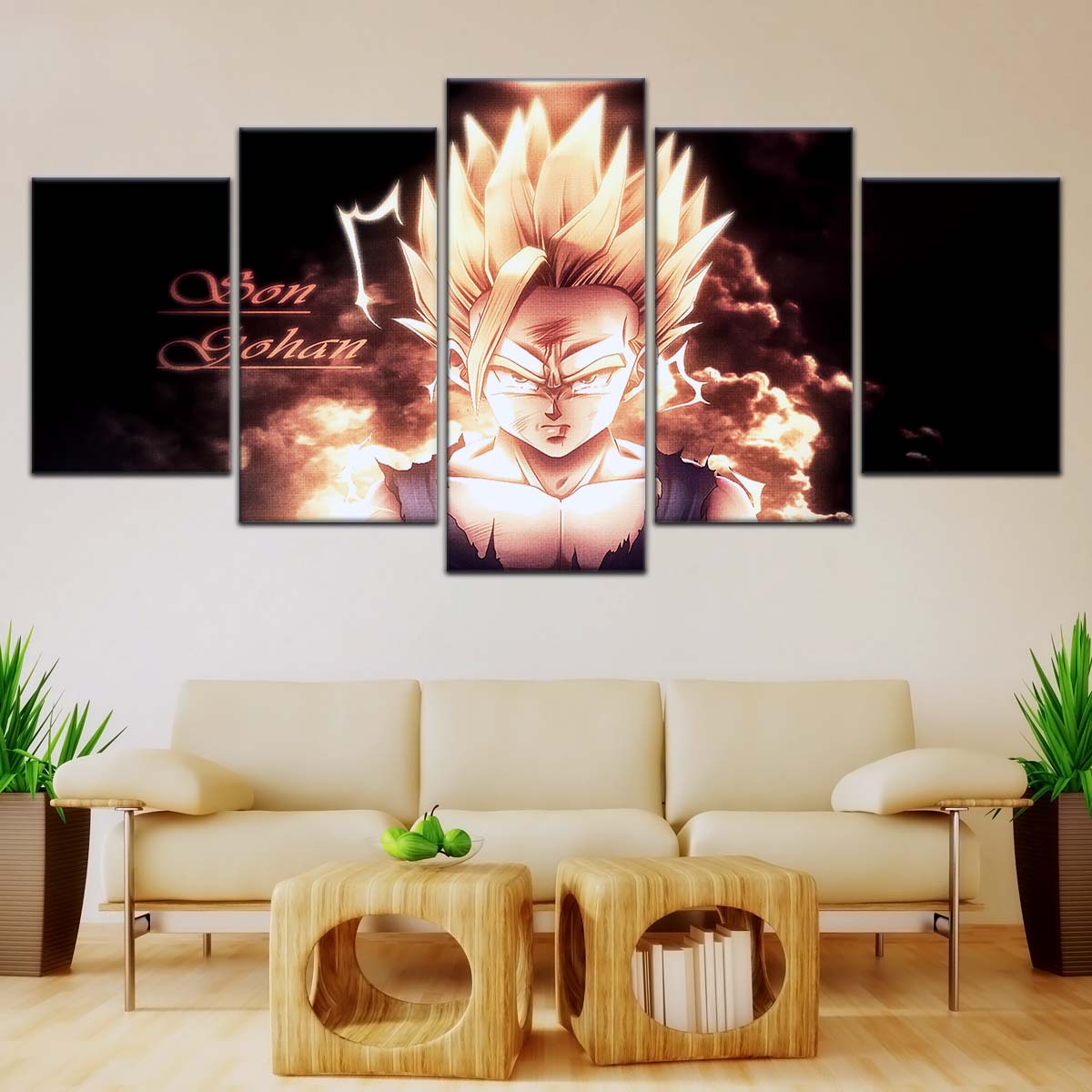 Dragon Ball Wall Art - DR5032 - Gohan - Super Saiyan - Dragon Ball Z - Dragon Ball Poster - Dragon Ball Canvas