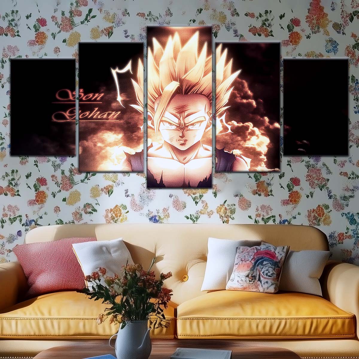 Dragon Ball Wall Art - DR5032 - Gohan - Super Saiyan - Dragon Ball Z - Dragon Ball Poster - Dragon Ball Canvas