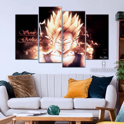 Dragon Ball Wall Art - DR5032 - Gohan - Super Saiyan - Dragon Ball Z - Dragon Ball Poster - Dragon Ball Canvas
