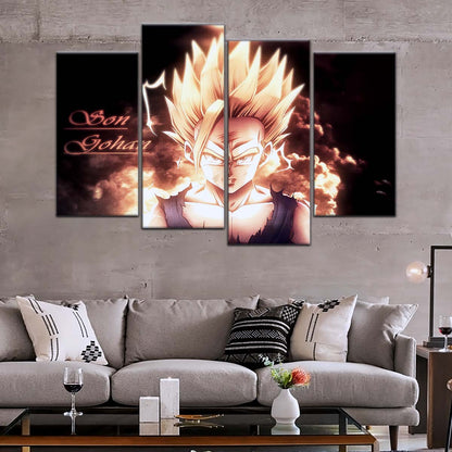 Dragon Ball Wall Art - DR5032 - Gohan - Super Saiyan - Dragon Ball Z - Dragon Ball Poster - Dragon Ball Canvas