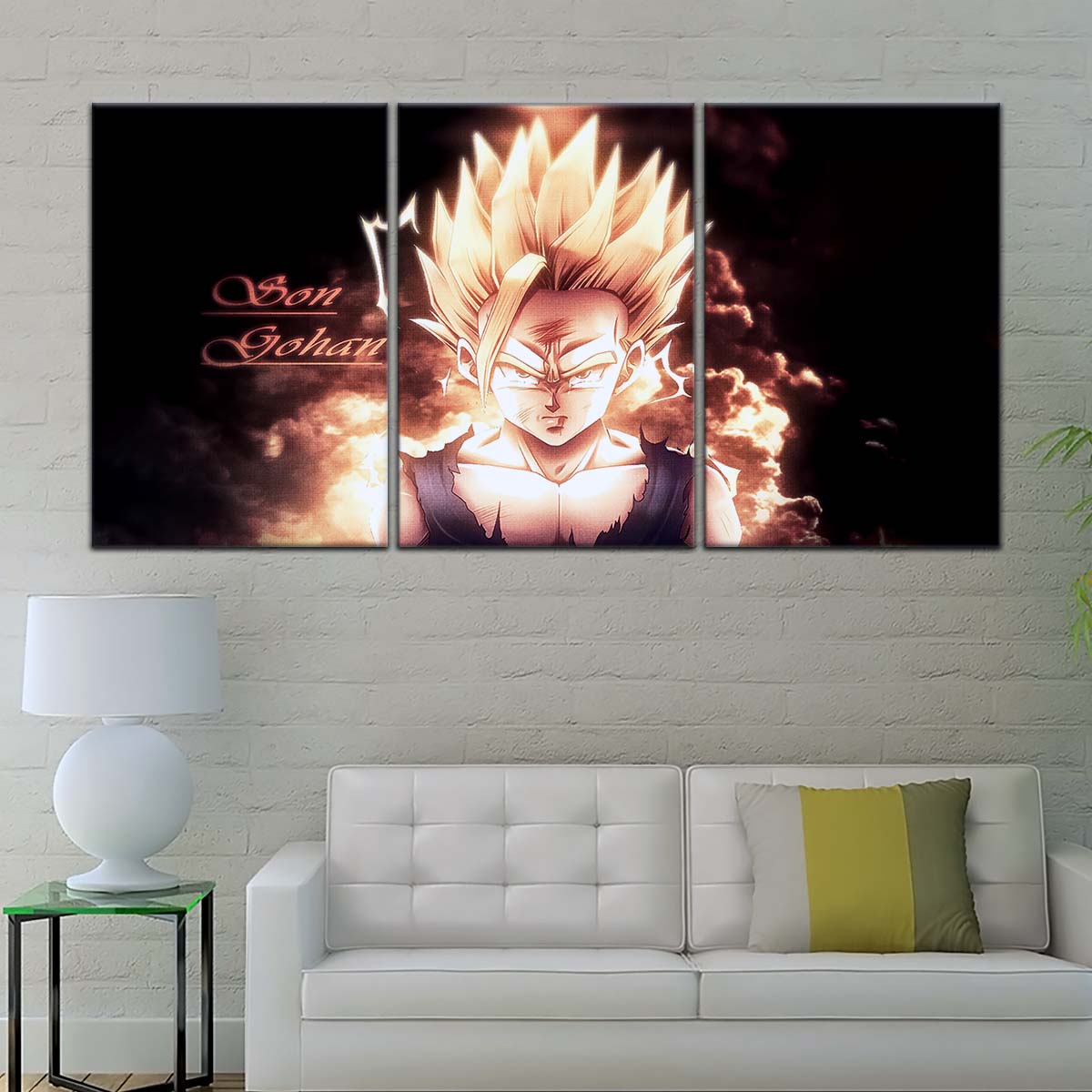 Dragon Ball Wall Art - DR5032 - Gohan - Super Saiyan - Dragon Ball Z - Dragon Ball Poster - Dragon Ball Canvas