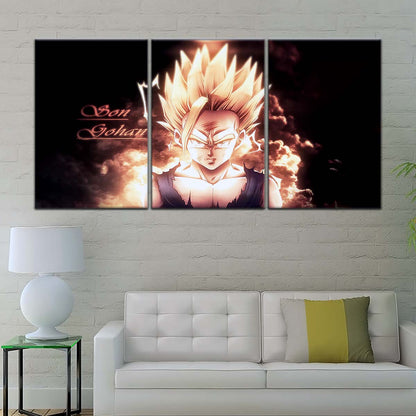 Dragon Ball Wall Art - DR5032 - Gohan - Super Saiyan - Dragon Ball Z - Dragon Ball Poster - Dragon Ball Canvas