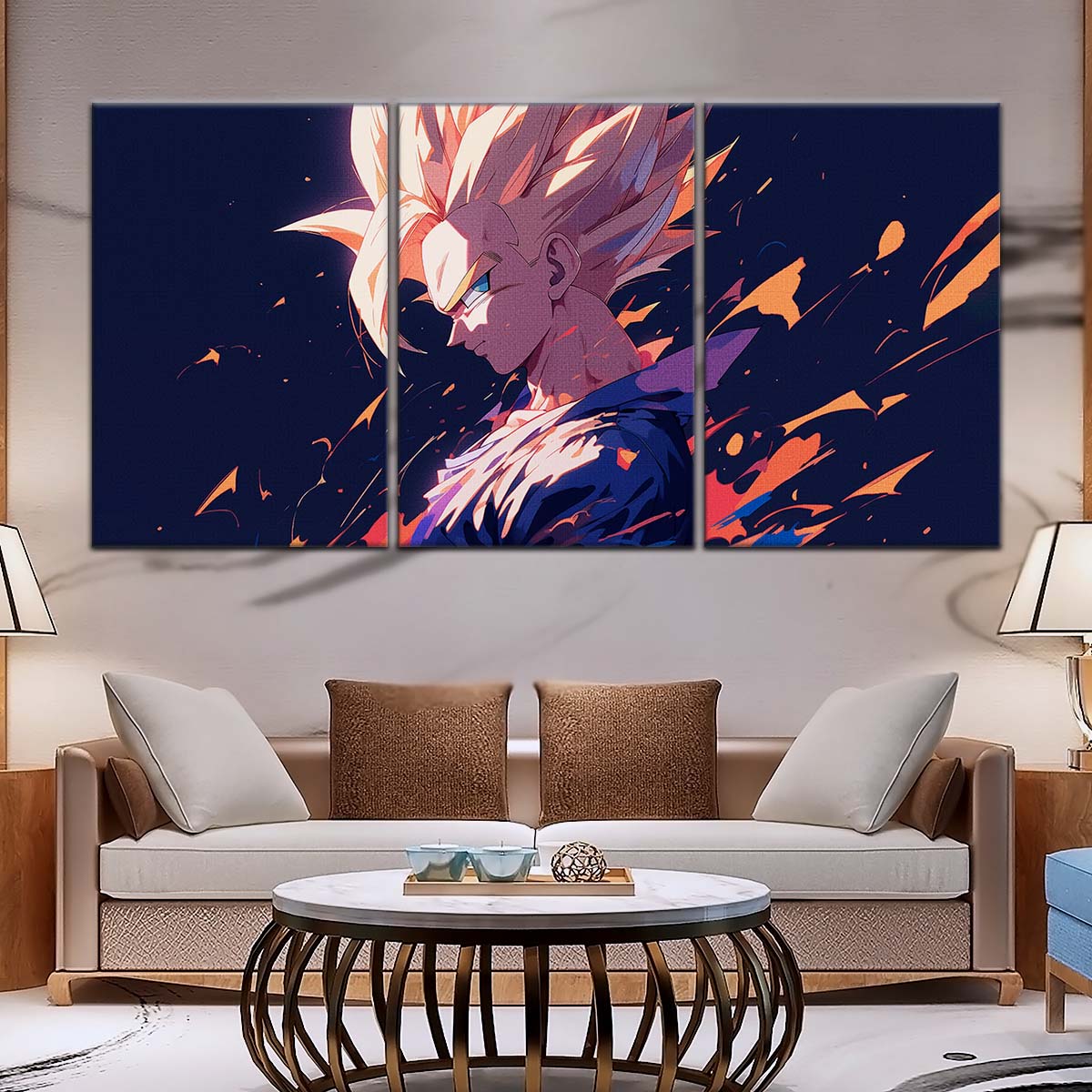 Dragon Ball Wall Art - DR5033 - Gohan - Super Saiyan - Dragon Ball Z - Dragon Ball Poster - Dragon Ball Canvas