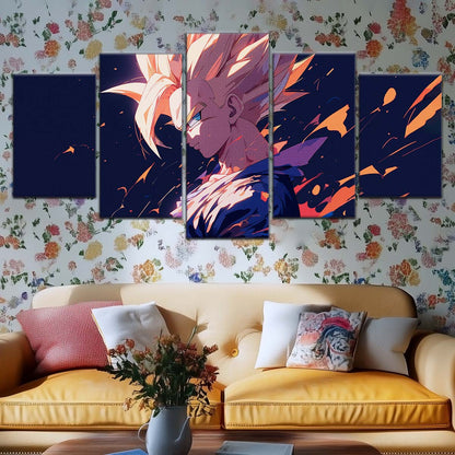 Dragon Ball Wall Art - DR5033 - Gohan - Super Saiyan - Dragon Ball Z - Dragon Ball Poster - Dragon Ball Canvas