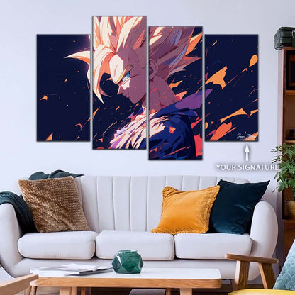 Dragon Ball Wall Art - DR5033 - Gohan - Super Saiyan - Dragon Ball Z - Dragon Ball Poster - Dragon Ball Canvas