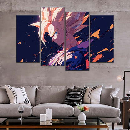 Dragon Ball Wall Art - DR5033 - Gohan - Super Saiyan - Dragon Ball Z - Dragon Ball Poster - Dragon Ball Canvas