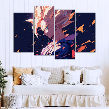 Dragon Ball Wall Art - DR5033 - Gohan - Super Saiyan - Dragon Ball Z - Dragon Ball Poster - Dragon Ball Canvas