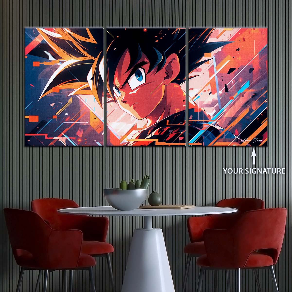 Dragon Ball Wall Art - DR5035 - Goku - Dragon Ball Z - Dragon Ball Poster - Dragon Ball Canvas
