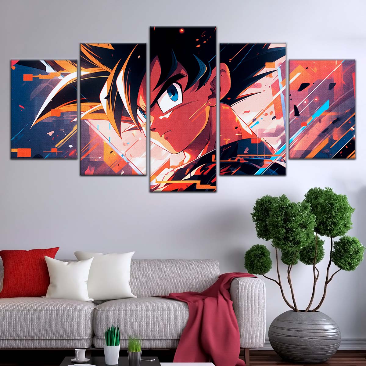 Dragon Ball Wall Art - DR5035 - Goku - Dragon Ball Z - Dragon Ball Poster - Dragon Ball Canvas