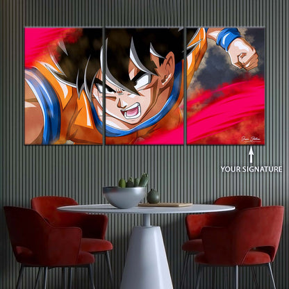 Dragon Ball Wall Art - DR5036 - Goku - Power Unleashed - Dragon Ball Super - Dragon Ball Poster - Dragon Ball Canvas