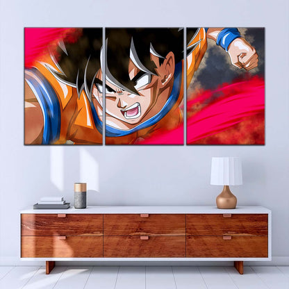 Dragon Ball Wall Art - DR5036 - Goku - Power Unleashed - Dragon Ball Super - Dragon Ball Poster - Dragon Ball Canvas