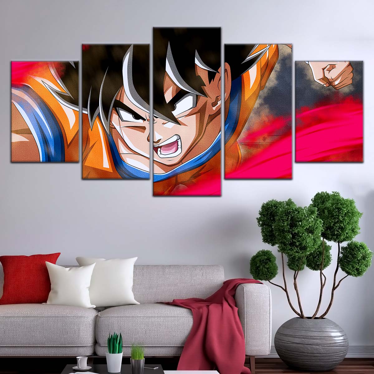 Dragon Ball Wall Art - DR5036 - Goku - Power Unleashed - Dragon Ball Super - Dragon Ball Poster - Dragon Ball Canvas