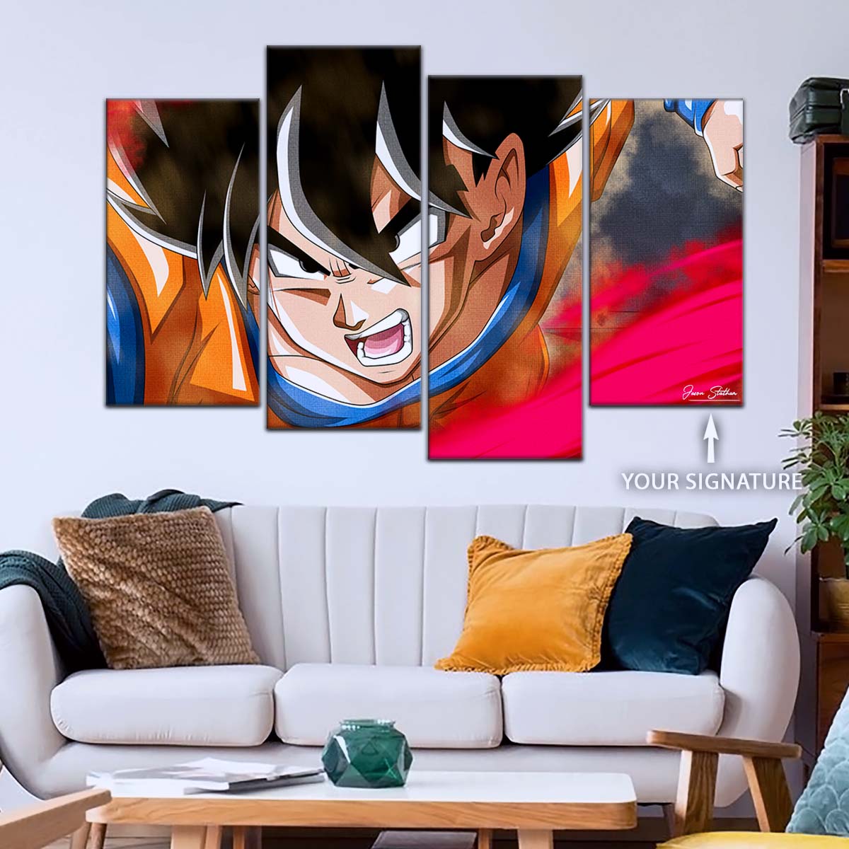 Dragon Ball Wall Art - DR5036 - Goku - Power Unleashed - Dragon Ball Super - Dragon Ball Poster - Dragon Ball Canvas