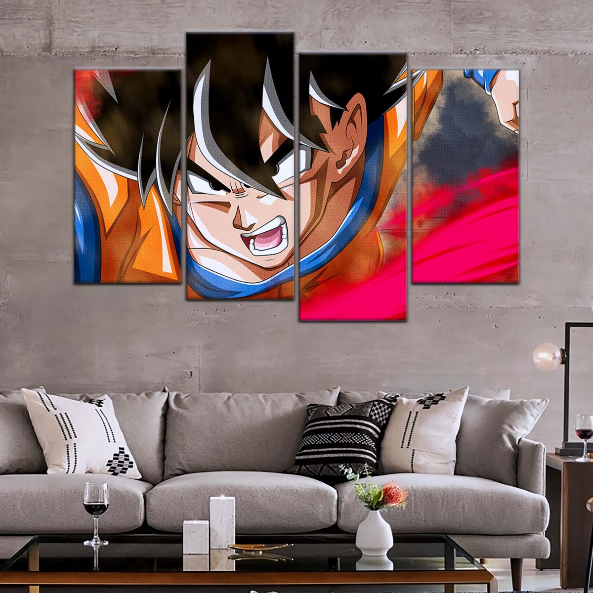 Dragon Ball Wall Art - DR5036 - Goku - Power Unleashed - Dragon Ball Super - Dragon Ball Poster - Dragon Ball Canvas