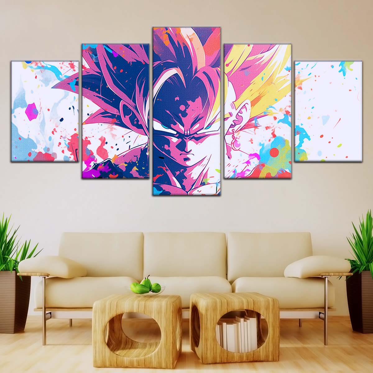 Dragon Ball Wall Art - DR5038 - Goku - Super Saiyan - Dragon Ball Super - Dragon Ball Poster - Dragon Ball Canvas
