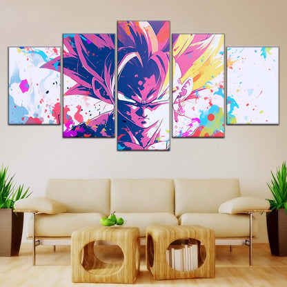 Dragon Ball Wall Art - DR5038 - Goku - Super Saiyan - Dragon Ball Super - Dragon Ball Poster - Dragon Ball Canvas