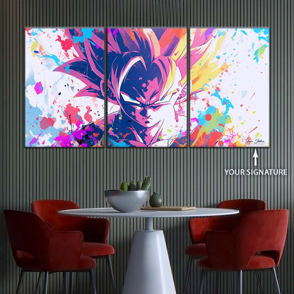 Dragon Ball Wall Art - DR5038 - Goku - Super Saiyan - Dragon Ball Super - Dragon Ball Poster - Dragon Ball Canvas