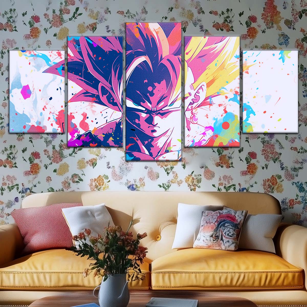 Dragon Ball Wall Art - DR5038 - Goku - Super Saiyan - Dragon Ball Super - Dragon Ball Poster - Dragon Ball Canvas