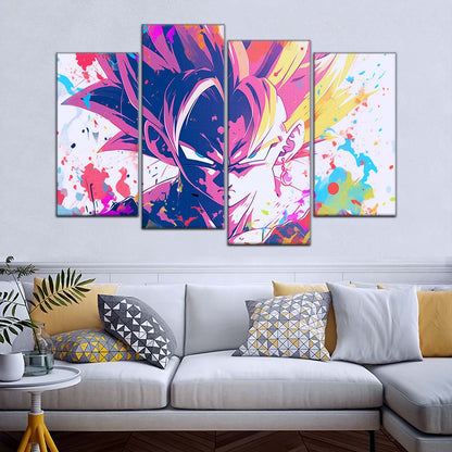 Dragon Ball Wall Art - DR5038 - Goku - Super Saiyan - Dragon Ball Super - Dragon Ball Poster - Dragon Ball Canvas