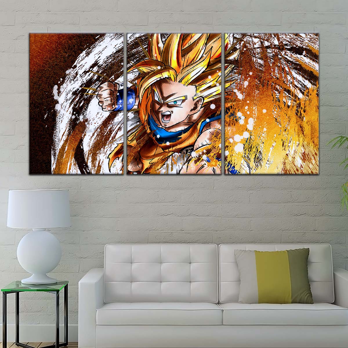 Dragon Ball Wall Art - DR5039 - Goku - Super Saiyan - Dragon Ball Z - Dragon Ball Poster - Dragon Ball Canvas