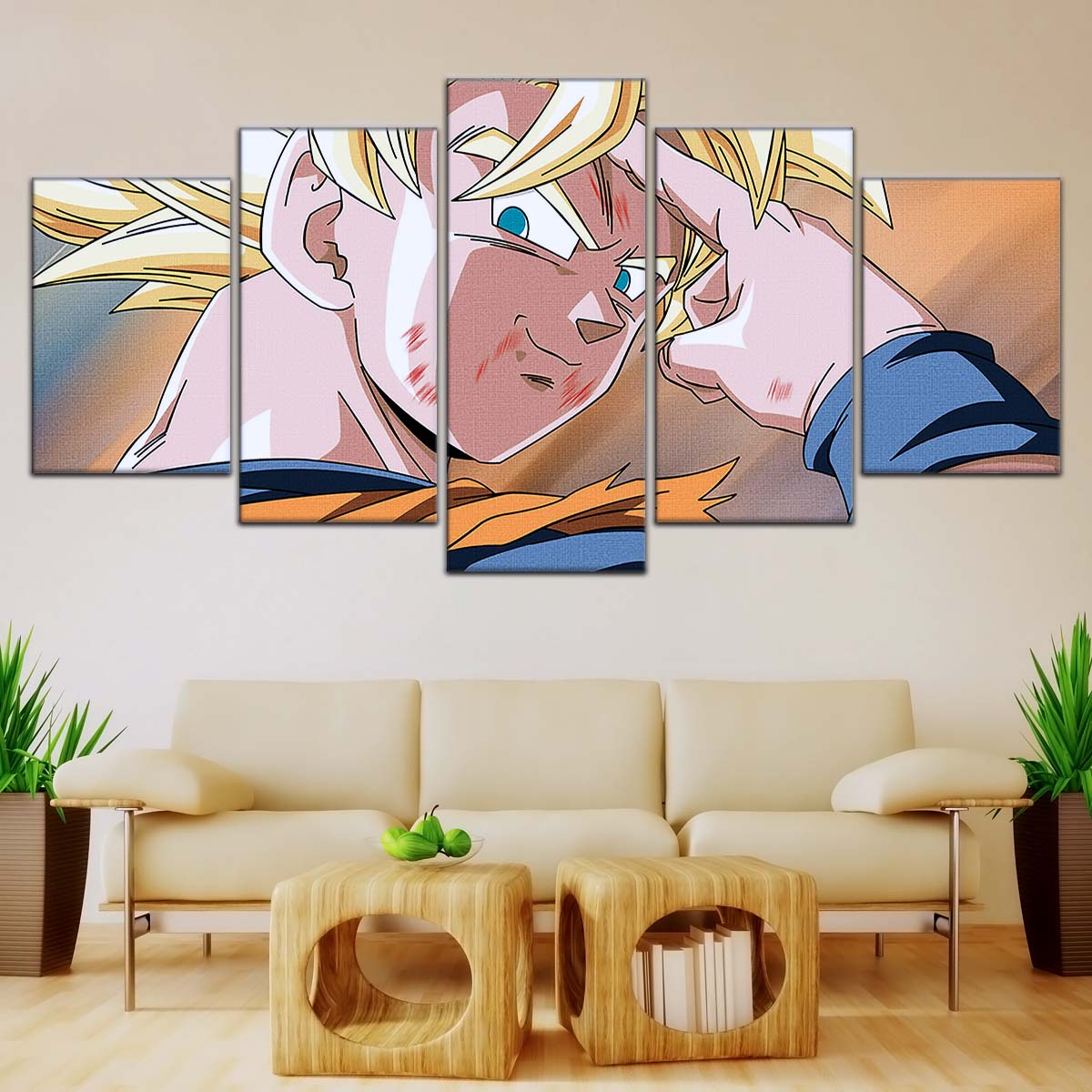 Dragon Ball Wall Art - DR5041 - Goku - Super Saiyan - Dragon Ball Z - Dragon Ball Poster - Dragon Ball Canvas